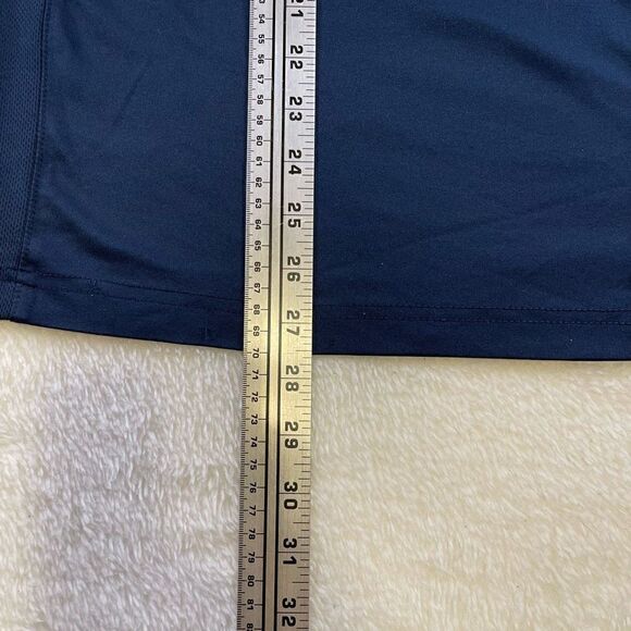 Blue Large Barcelona FC Barca FCB V Neck T-Shirt - Picture 6 of 14